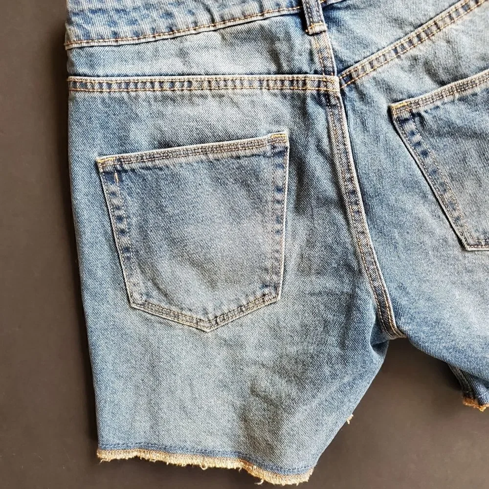 H&M Mid Cut Jean Shorts